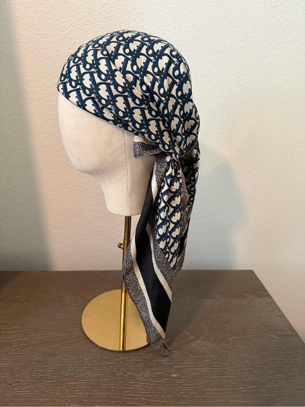 Dior Oblique Diortwin 90 Square Scarf
